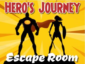 Preview of SAVE THE WORLD----Hero's Journey Escape Room