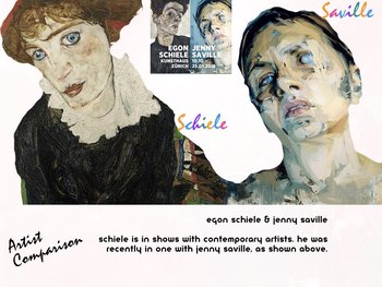 Jenny Saville Art SHOW + TEST = 185 Slides - UK Painter Modern Art