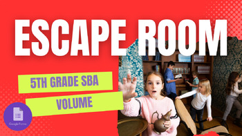 Preview of SBA Escape Room - Volume