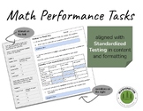 Standardized Test Prep - Math Performance Tasks