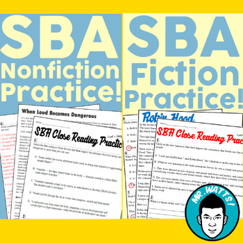 Preview of SBA Practice Bundle! (Smarter Balanced Assessment)