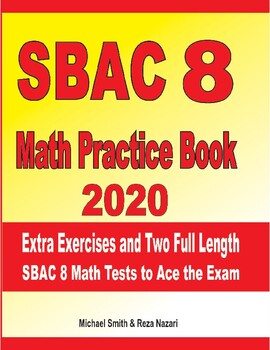 Preview of SBAC Grade 8 Math Practice Book