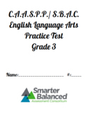 SBAC CAASPP ELA and Math Practice Tests, Grade 3