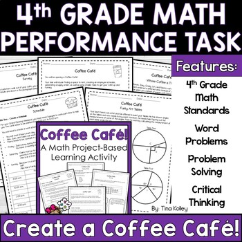 Preview of SBAC Math Performance Task - CAASP Test Prep - 4th Grade Math Enrichment
