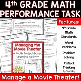 SBAC Math Performance Task - CAASP Test Prep - 4th Grade Math Enrichment