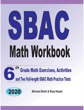 Preview of 6th Grade SBAC Math Workbook