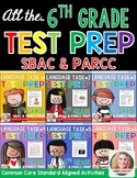 SBAC and PARCC Test Prep 6th Grade Bundle