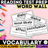 ELA Vocabulary Word Wall Reading Skills CAASPP Test Prep 3