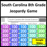 SC Ready 8th Grade Science Review Jeopardy Game and Test Prep 