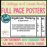 SC Standards 5th Grade Full Page Posters
