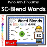 SC Word Blends Who am I Word Game