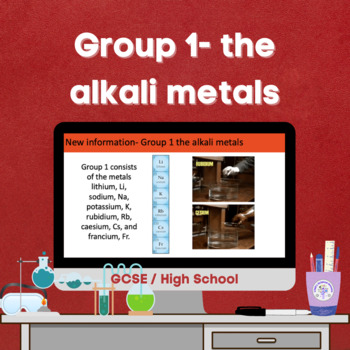 Sc2 3 Group 1 The Alkali Metals Aqa 9 1 Gcse Chemistry Tpt