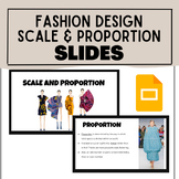SCALE AND PROPORTION FASHION DESIGN SLIDES