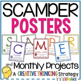 SCAMPER Posters Creative Thinking Posters