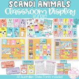 SCANDI ANIMALS Classroom Decor BUNDLE | All Australian Sta