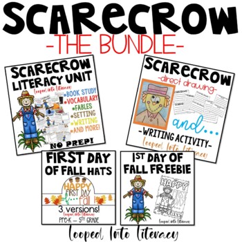 Preview of SCARECROW CYNTHIA RYLANT BOOK STUDY BUNDLE SEESAW GOOGLE SLIDE