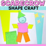 DOLLAR DEAL | SCARECROW SHAPE CRAFT AND POEM