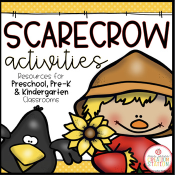Preview of SCARECROW THEME ACTIVITIES | KINDNESS UNIT | SCARECROW CENTERS