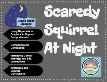 Preview of SCAREDY SQUIRREL AT NIGHT