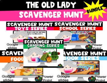 Preview of SCAVENGER HUNT SERIES GOOGLE SLIDES