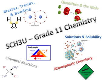 Preview of SCH3U - Student Workbook - Grade 11 University Prep Chemistry