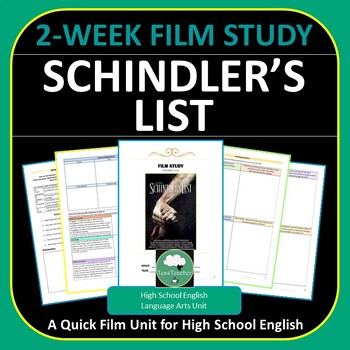 Preview of SCHINDLERS LIST Film Study High School 2-Week Film Analysis