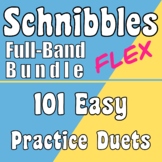 SCHNIBBLES: 101 Easy Flex Duets for Band FULL-BAND BUNDLE