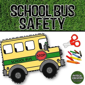 Preview of SCHOOL BUS SAFETY FLIP BOOK: GRADES K-2