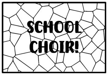 school choir clip art