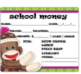 SCHOOL MONEY TAGS