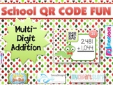SCHOOL Multi-Digit ADDITION QR Code Fun