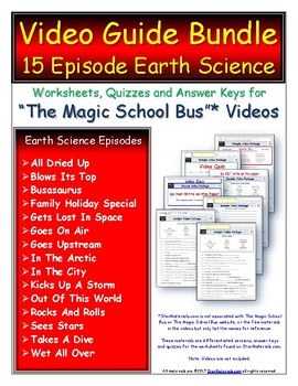 Preview of A Site License Differentiated Bundle - Magic School Bus * Earth Science