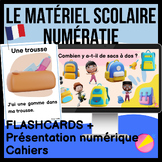SCHOOL SUPPLIES + NUMBERS 1 - 10 | MATÉRIEL SCOLAIRE + NUM