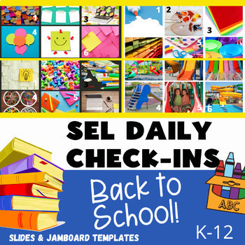 Preview of SCHOOl & CLASSROOM SEL Daily Checkins SEPTEMBER | morning meetings | exit ticket