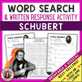 SCHUBERT Word Search and Research Activity
