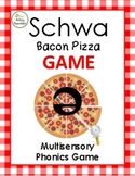 SCHWA GAME - Schwa Bacon Pizza Multisenory Phonics Game