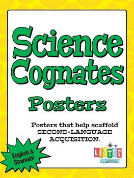 Preview of SCIENCE COGNATES Poster