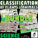 SCIENCE Classification of plants and animals - Knowledge O