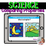 SCIENCE: Comparing Properties of Objects [Boom Cards]