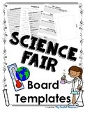 SCIENCE FAIR Templates for Presentation Boards