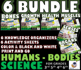 SCIENCE Humans Knowledge Organizer bundle - 6 products - A