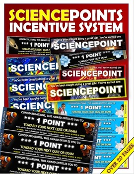 Preview of Sciencepoints: Engaging Incentive Award Points System