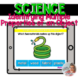 SCIENCE: Identifying Multiple Materials in an Object [Boom Cards]
