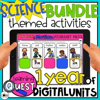 Preview of SCIENCE Independent Work - Print & Digital Activities Mega Bundle