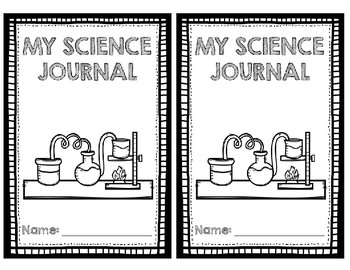 EDITABLE SCIENCE JOURNAL COVERS by FabFileFolders | TpT