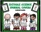 EDITABLE SCIENCE JOURNAL COVERS