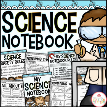 Preview of SCIENCE NOTEBOOK FOR LITTLE LEARNERS | SCIENCE EXPERIMENTS PRINTABLES