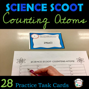 Preview of SCIENCE SCOOT- COUNTING ATOMS