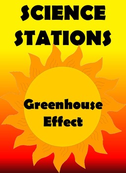 Preview of SCIENCE STATIONS:  GREENHOUSE EFFECT (Great for Observations!)