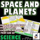 SCIENCE: Space and Planets, Vacuum and Sound, Knowledge Organizer